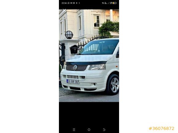 Sahibinden Volkswagen Transporter 2.5 TDI Camlı Van 2004 Model Artvin