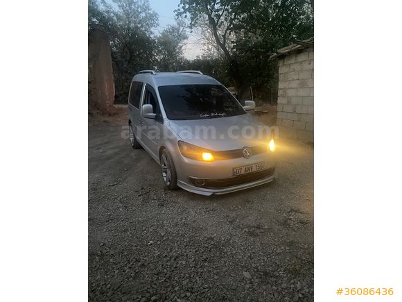 Sahibinden Volkswagen Caddy 1.6 TDI Trendline 2011 Model  289.000 km Gri (Gümüş)