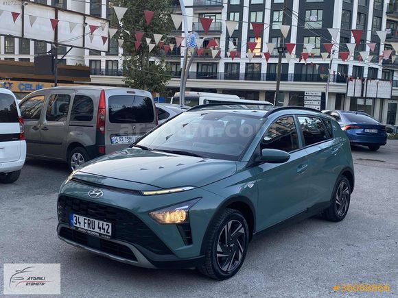 -AYDINLI OTOMOTİV-2022 HYUNDAİ BAYON 1.4 JUMP OTOM.LANSMAN YEŞİL