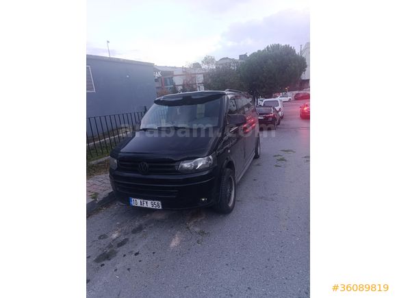 acill Sahibinden Volkswagen Transporter 2.0 TDI Camlı Van 2014 Model  245.000 km Siyah