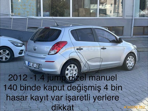 Sahibinden Hyundai i20 1.4 CRDi Jump 2012 Model 