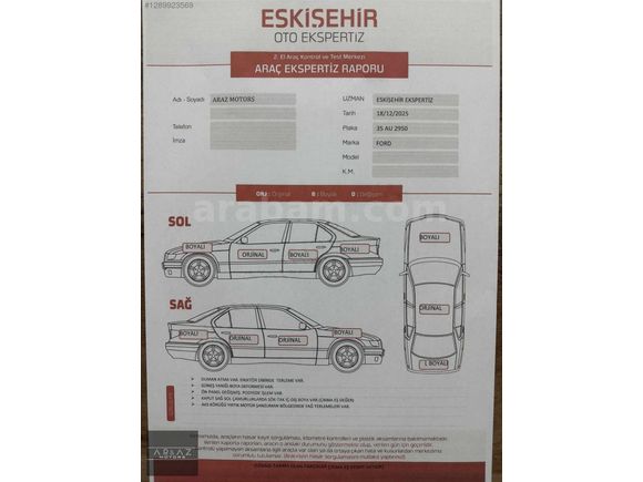 İLK ELDEN 204 BİN KM DELUX ÇİFT SÜRGÜ TEK KAPI DEĞİŞENSİZ KLİMA