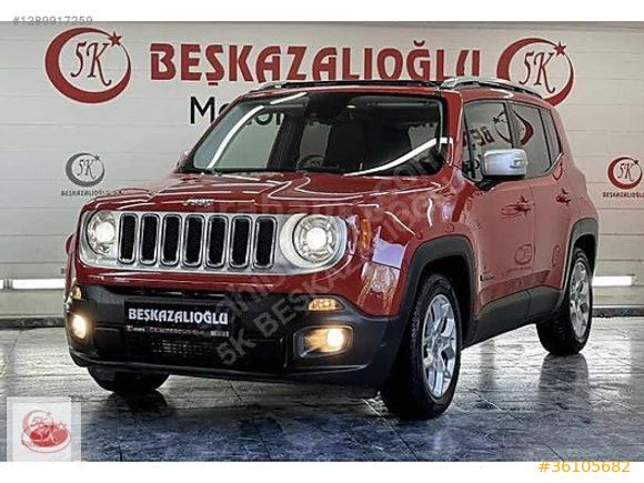 5K | 2015 JEEP RENEGADE 1.6 L MULTIJET LIMITED CAM TAVANLI