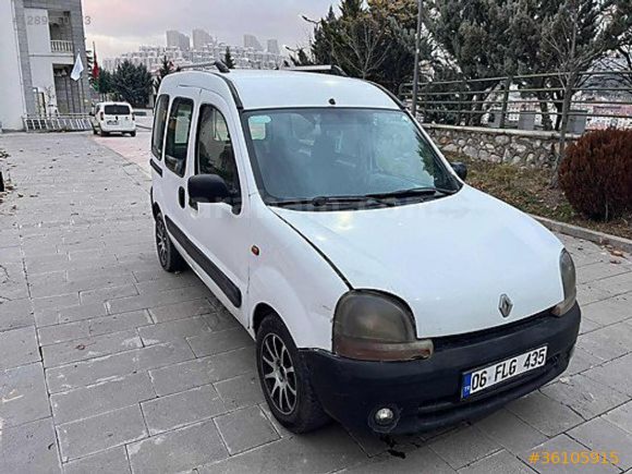 2002 KANGOO 1.9 DİZEL (OTOMOBİL RUHSATLI) KAÇMAZ