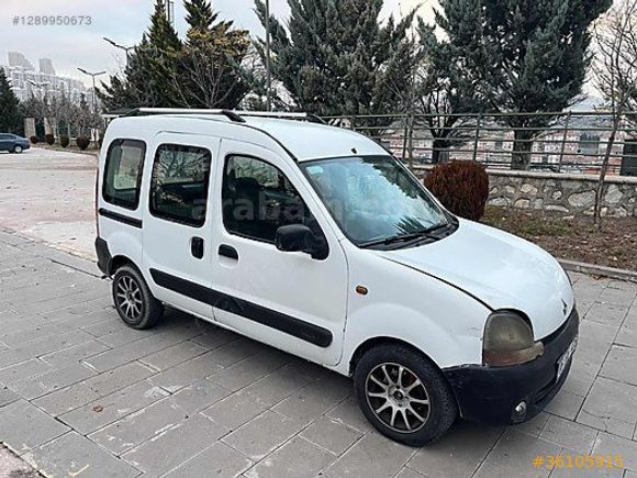 2002 KANGOO 1.9 DİZEL (OTOMOBİL RUHSATLI) KAÇMAZ