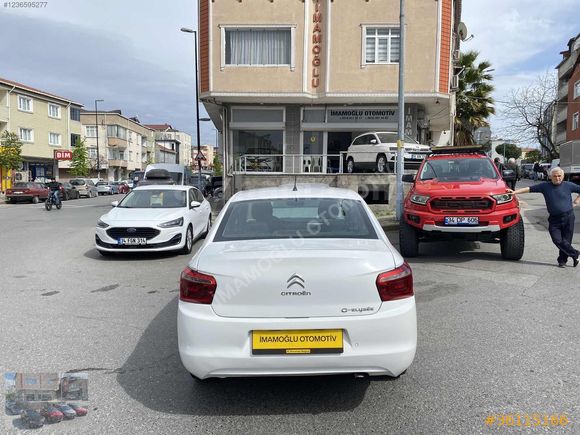 2020 MODEL C-ELYSEE 1.5 BlueHDI ŞHİNE YETKİLİ SERVİS BAKIMLI