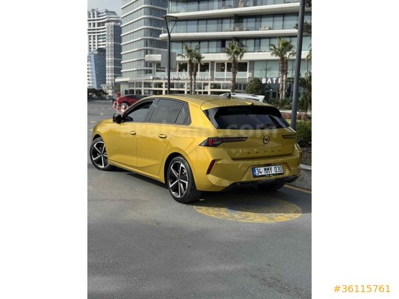 Sahibinden Opel Astra 1.2 T GS 2024 Model  22.000 km Sarı
