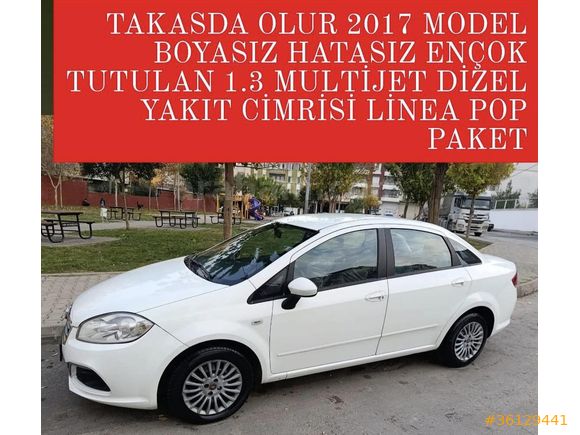 TAKASTA OLUR 2017 MODEL BOYASIZ HATASIZ ORJINAL AYİLE   ARACIDIR PİYASADA ENÇOK TUTULA 1.3 MULTİJET DİZEL YAKIT CİMRİSİ POP PAKETTİR