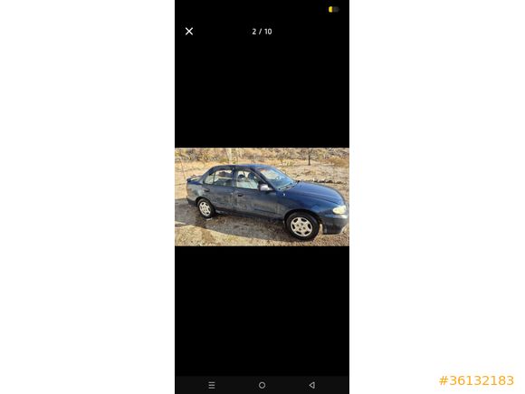 Sahibinden Hyundai Accent 1.5 GLS 1998 Model Kayseri