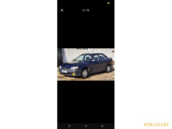 Sahibinden Hyundai Accent 1.5 GLS 1998 Model Kayseri