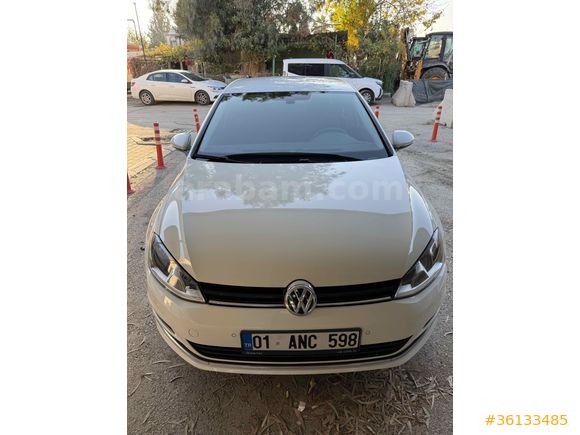 Sahibinden Volkswagen Golf 1.6 TDi BlueMotion Comfortline 2016 Model  100.250 km Beyaz