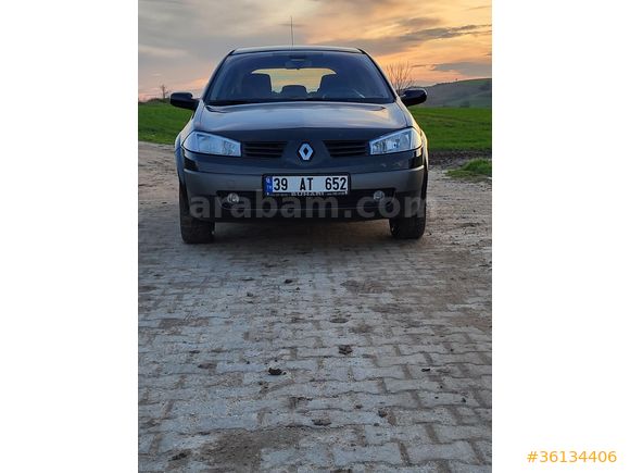 8 Yıllık Sahibinden Renault Megane 2 1.5 dCi Dynamique 2006 Model  346.000 km Gri (titanyum)