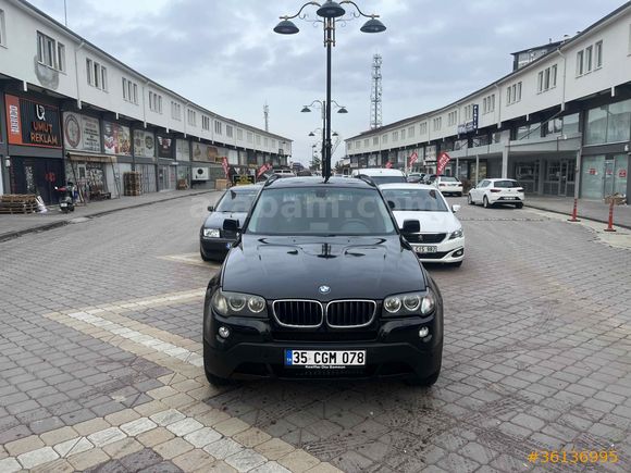 Sahibinden BMW X3 20d Premium 2008 Model  307.000 km Siyah