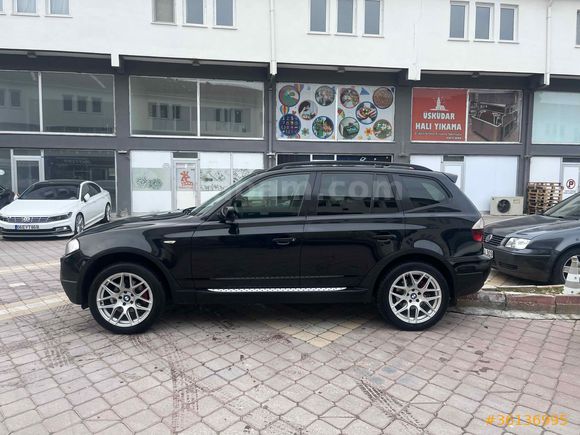 Sahibinden BMW X3 20d Premium 2008 Model  307.000 km Siyah