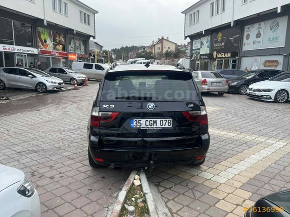 Sahibinden BMW X3 20d Premium 2008 Model  307.000 km Siyah
