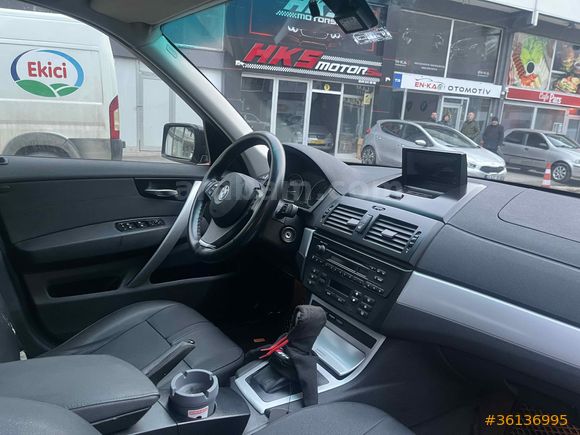 Sahibinden BMW X3 20d Premium 2008 Model  307.000 km Siyah
