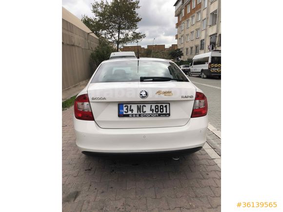 Sahibinden Skoda Rapid 1.6 TDI Elegance 2015 Model 