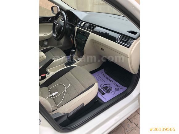 Sahibinden Skoda Rapid 1.6 TDI Elegance 2015 Model 