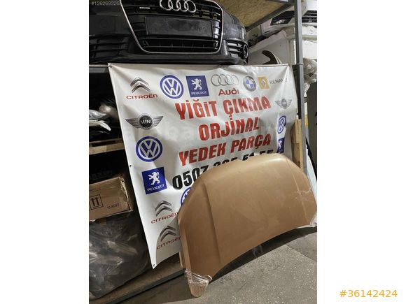 Volkswagen Caddy orijinal çıkma kaput