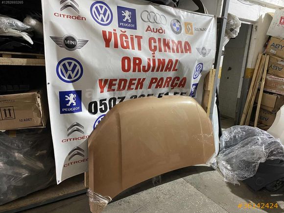 Volkswagen Caddy orijinal çıkma kaput
