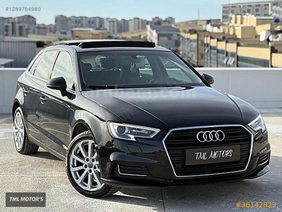 TML MOTORS 2016 AUDİ A3 DESİGN LİNE CAM TAVANLI