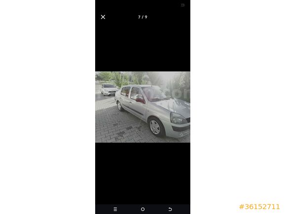 Sahibinden Renault Clio 1.4 Authentique 2004 Model