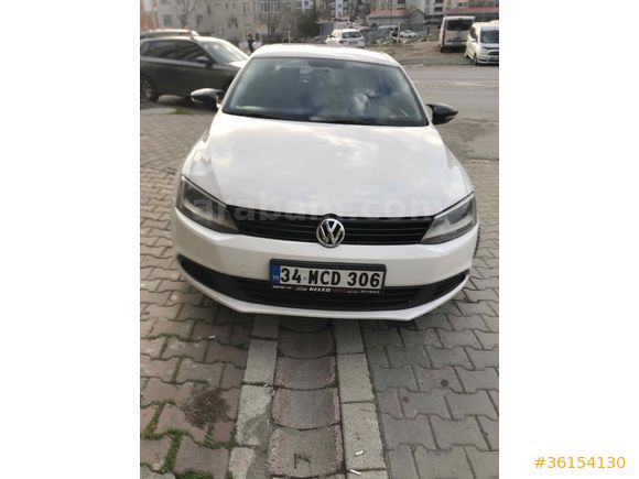 Sahibinden Volkswagen Jetta 1.6 TDi Trendline 2013 Model  205.500 km Beyaz