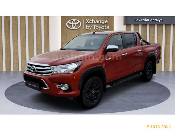 TOYOTA BAKIRCILAR 2018 HİLUX 4x2 OTOMATİK-KREDİ KART 6 AY 1.99