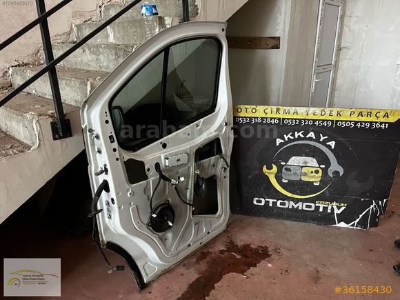Renault Trafic 3-4 Sağ Ön Kapı Hatasız Dolu