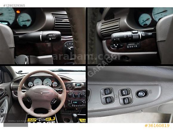 ES-SU GARAGE'DEN 2005 CHRYSLER SEBRİNG 2.7 LX DEĞİŞENSİZ BAKIMLI