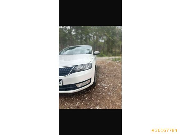 Sahibinden Skoda Rapid 1.6 TDI Elegance 2014 Model  162000 km Beyaz