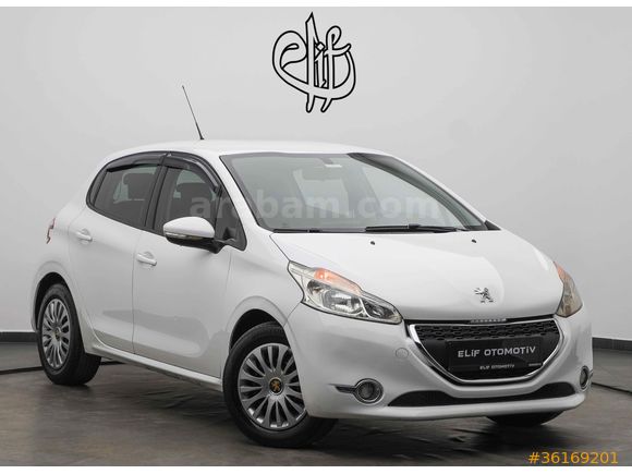 PEUGEOT 208 2012 1.2 VTİ ACTİVE PKT. 210.BİN KM' SERVİS BAKIMLIDIR.DEĞİŞENSİZ
