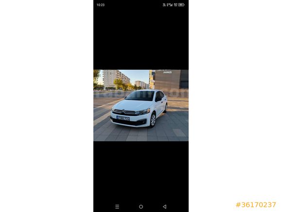 Sahibinden Citroen C-Elysee 1.6 HDi Live 2017 Model