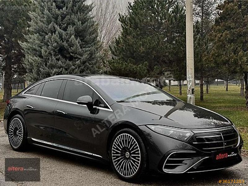 ALTERA MOTORS 2024 MERCEDES EQS 450 HATASIZ-TRAMERSİZ %20 KDV