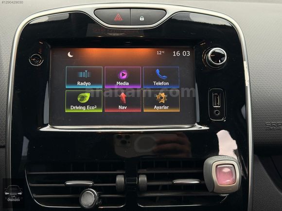 OTOMATİK 2016 RENAULT CLİO 1.5 dCİ TOUCH 82.oookm 90HP