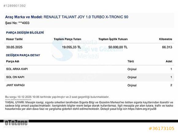 RENAULT TALIANT 1.0 T OTOMATIK VITES