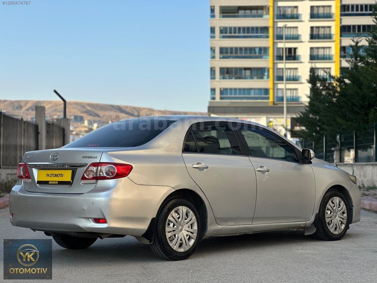 Galeriden Toyota Corolla 1.4 D-4D Comfort Extra 2011 Model Ankara 367.000 km Gri 5