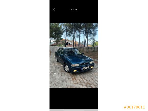 Sahibinden Renault R 9 1.4 Broadway RN 1998 Model  295.000 km Mavi (metalik)