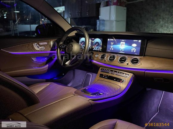 SAMET AUTO//2023 E200d EXCLUSİVE BRMSTR-HAFIZA-MULTİBİEM-%20KDV