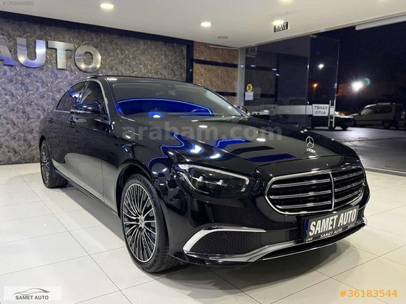SAMET AUTO//2023 E200d EXCLUSİVE BRMSTR-HAFIZA-MULTİBİEM-%20KDV