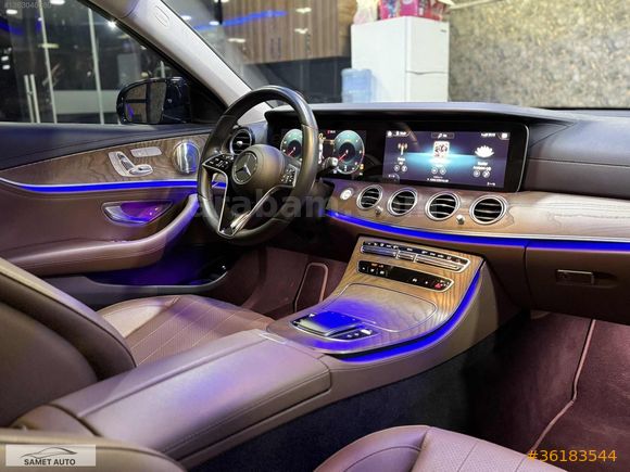 SAMET AUTO//2023 E200d EXCLUSİVE BRMSTR-HAFIZA-MULTİBİEM-%20KDV
