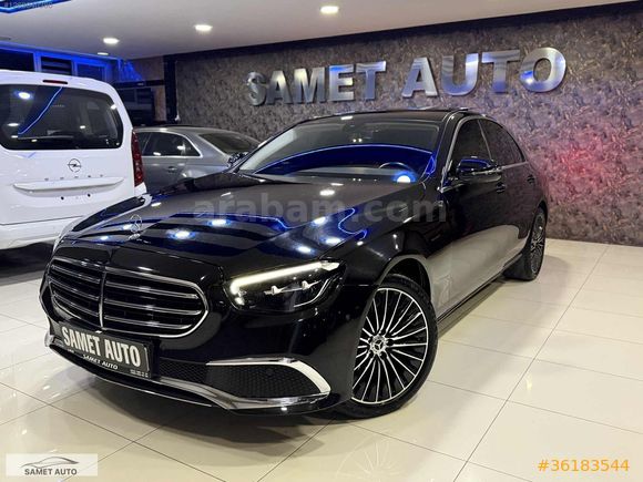 SAMET AUTO//2023 E200d EXCLUSİVE BRMSTR-HAFIZA-MULTİBİEM-%20KDV