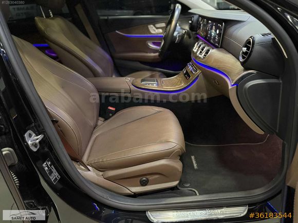 SAMET AUTO//2023 E200d EXCLUSİVE BRMSTR-HAFIZA-MULTİBİEM-%20KDV