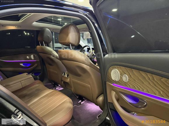 SAMET AUTO//2023 E200d EXCLUSİVE BRMSTR-HAFIZA-MULTİBİEM-%20KDV