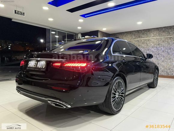 SAMET AUTO//2023 E200d EXCLUSİVE BRMSTR-HAFIZA-MULTİBİEM-%20KDV