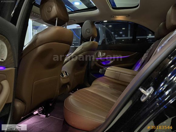 SAMET AUTO//2023 E200d EXCLUSİVE BRMSTR-HAFIZA-MULTİBİEM-%20KDV