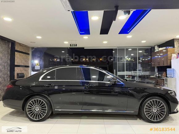 SAMET AUTO//2023 E200d EXCLUSİVE BRMSTR-HAFIZA-MULTİBİEM-%20KDV