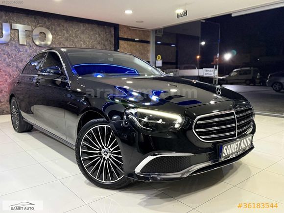 SAMET AUTO//2023 E200d EXCLUSİVE BRMSTR-HAFIZA-MULTİBİEM-%20KDV