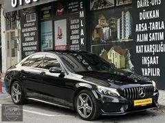 ACİL SATILIK 2016 MERCEDES C200 İÇİ KIRMIZI FULDONANIMLI
