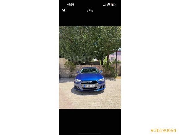 Sahibinden Audi A4 Sedan 1.4 TFSI Sport 2016 Model 